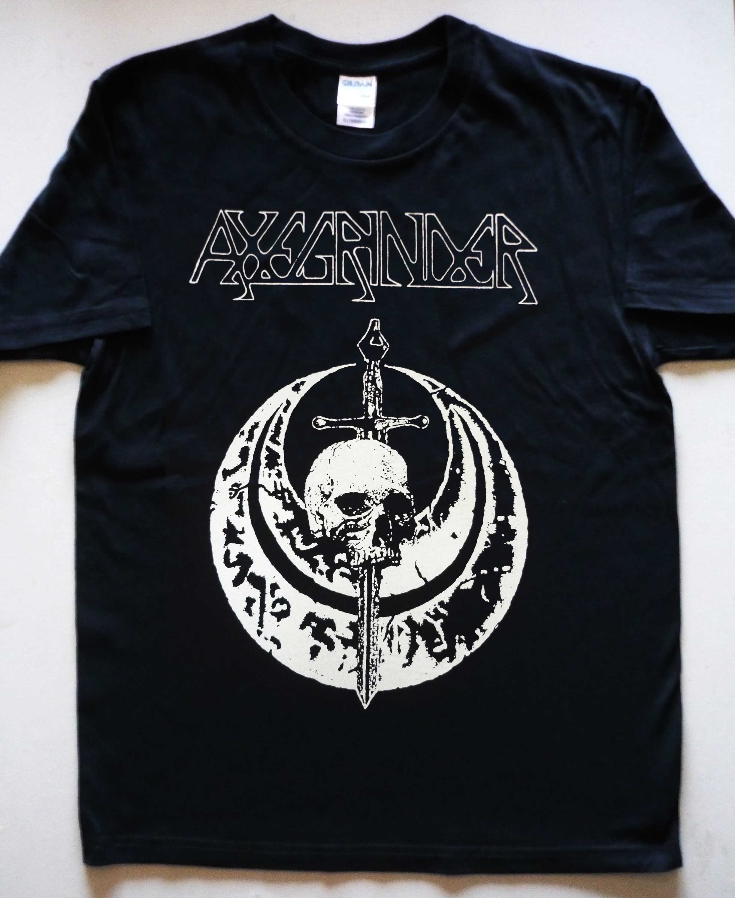 AXEGRINDER - Skull & Sword T-shirt Effigy Amebix Zoe