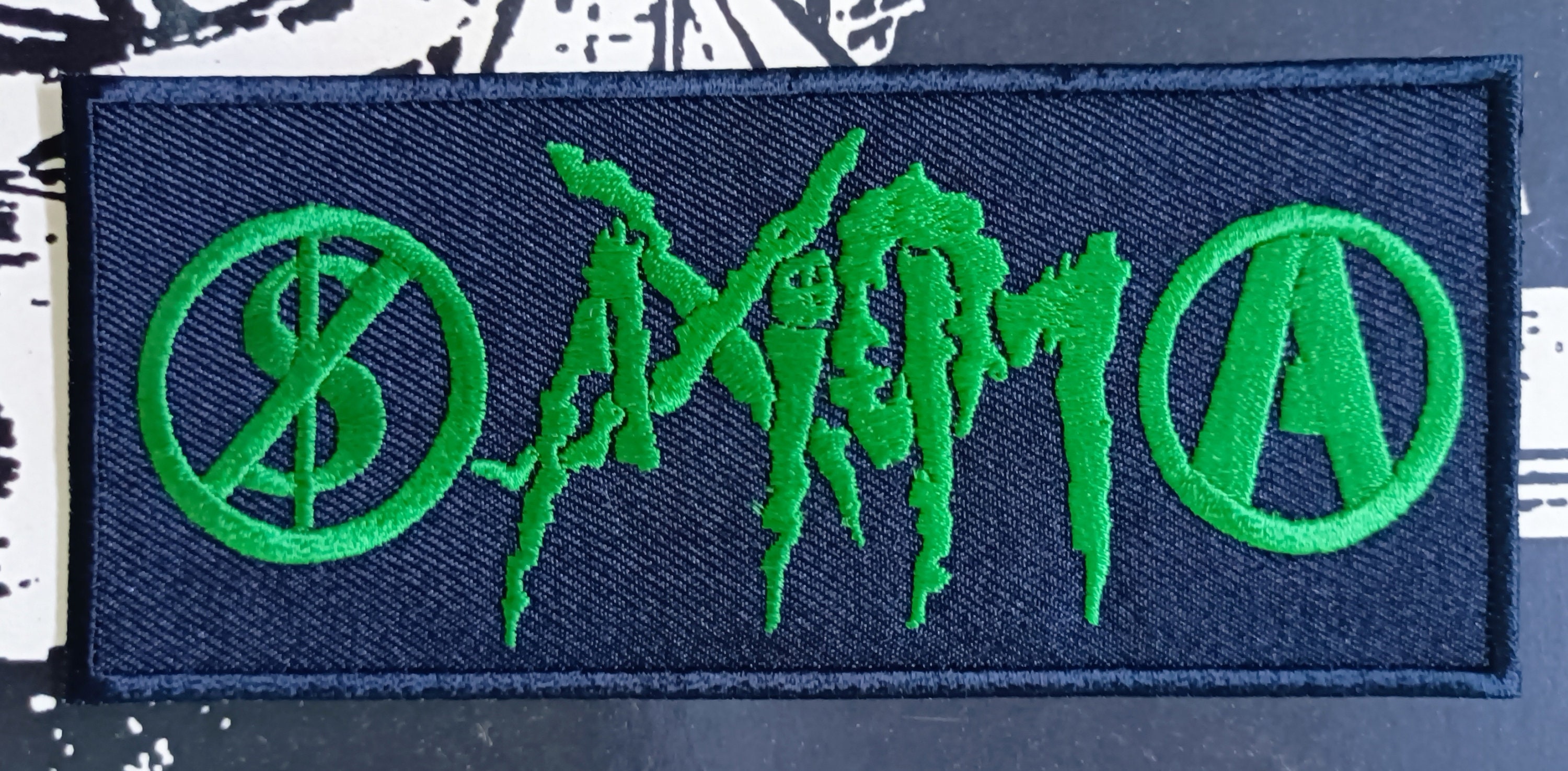 AXIOM Embroidered Patch Apocalyptic - Glycine Max- Metal
