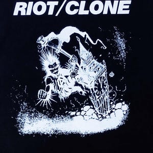 Back patch -  ANTHRAX UK  - Riot/Clone anarcho punk conflict crass