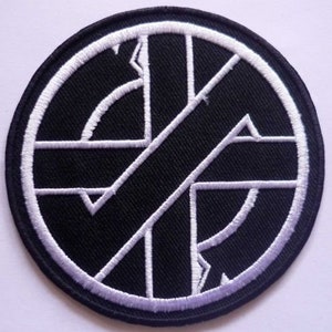 CRASS embroidered patch