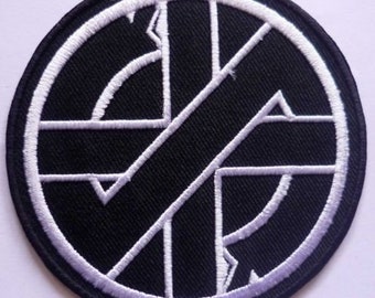 CRASS embroidered patch