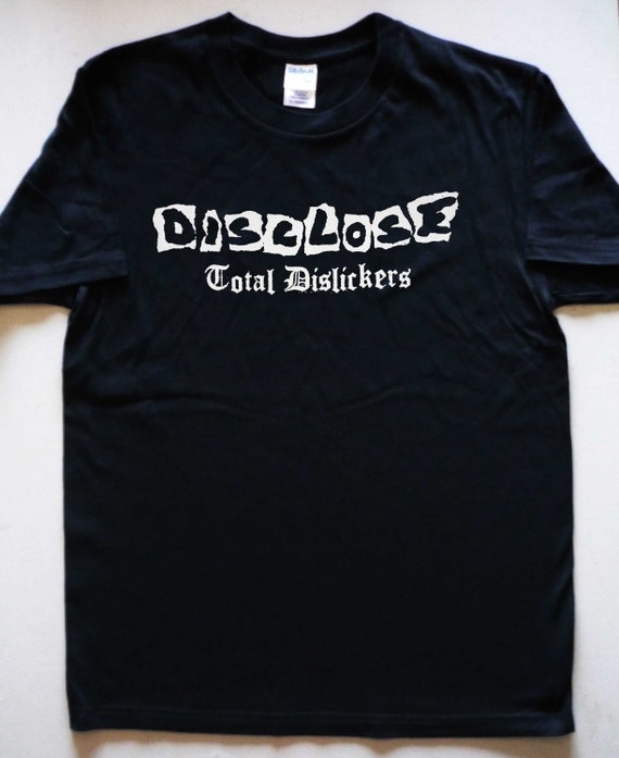 DISCLOSE - Total Dislickers Tシャツ（バックプリント付き