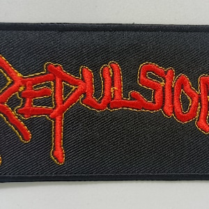 REPULSION gestickter Aufnäher Disorder Gemetzel Napalm Death Warsore
