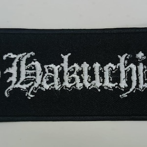 AGE - embroidered patch japan metal crust effigy zoe hellkrusher hakuchi