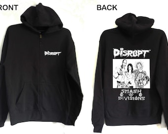 DISRUPT  Hoodie zipper