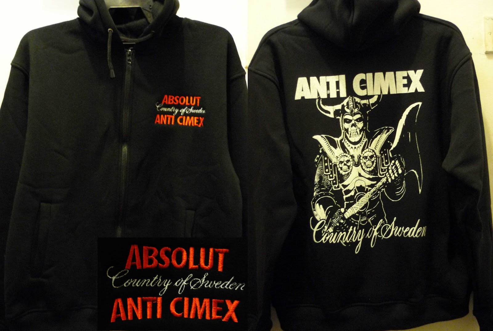ANTIMID BIG LOGO HOODIE Anti Social Social Club ASSC X Undefeated 