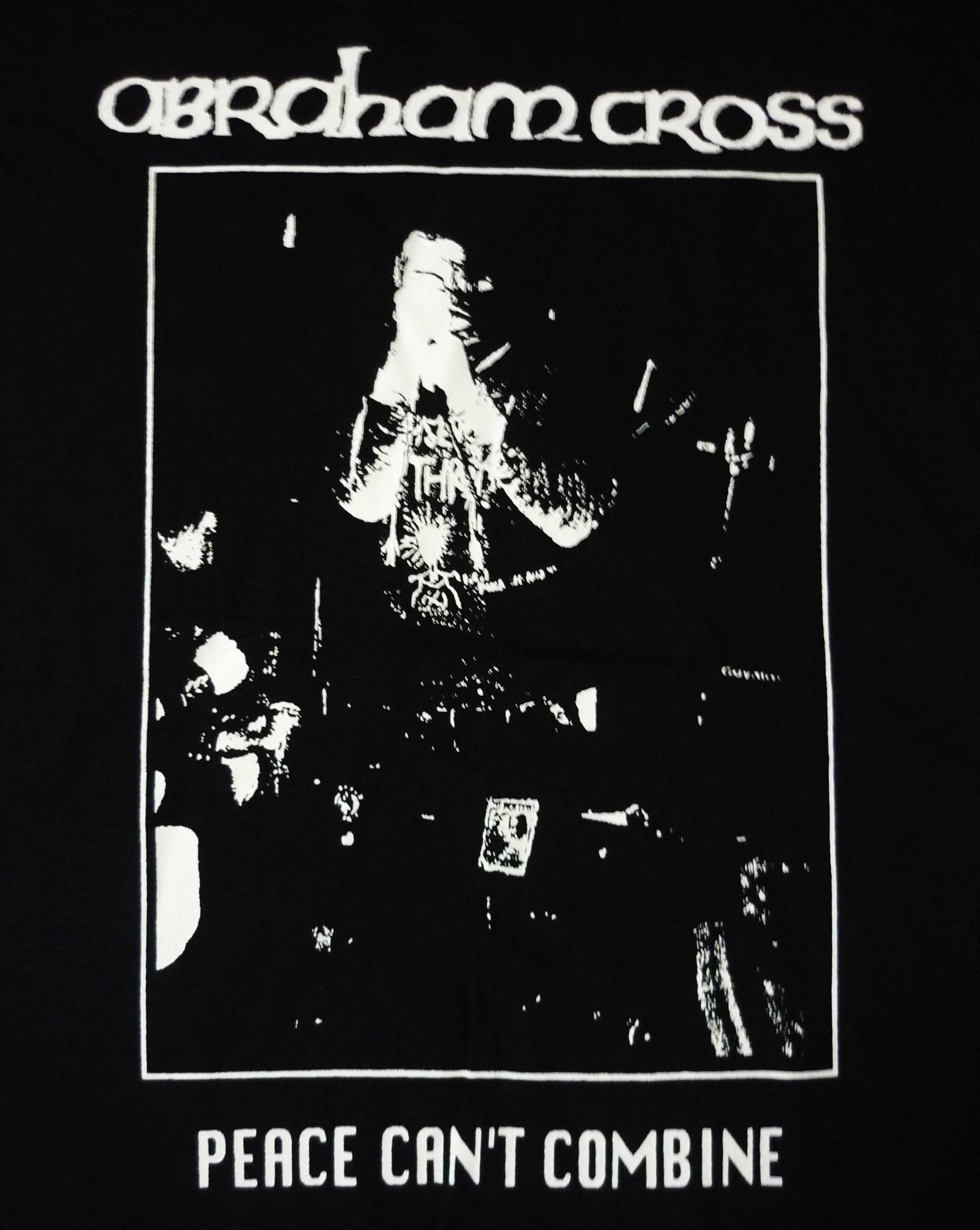 Printed Back Patch - Abraham Cross Crow Confuse Disclose Defector