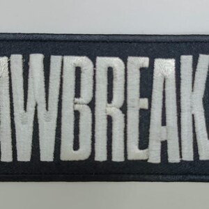 Punkrock-märke ~ broderat märke Jawbreaker Gigantor Badtown Boys