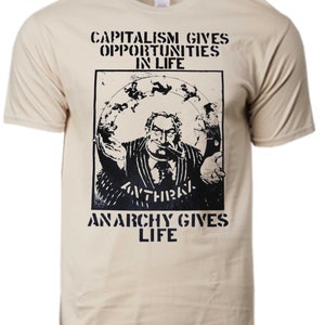 ANTHRAX UK T-shirt anarcho punk flux anti system anti sect