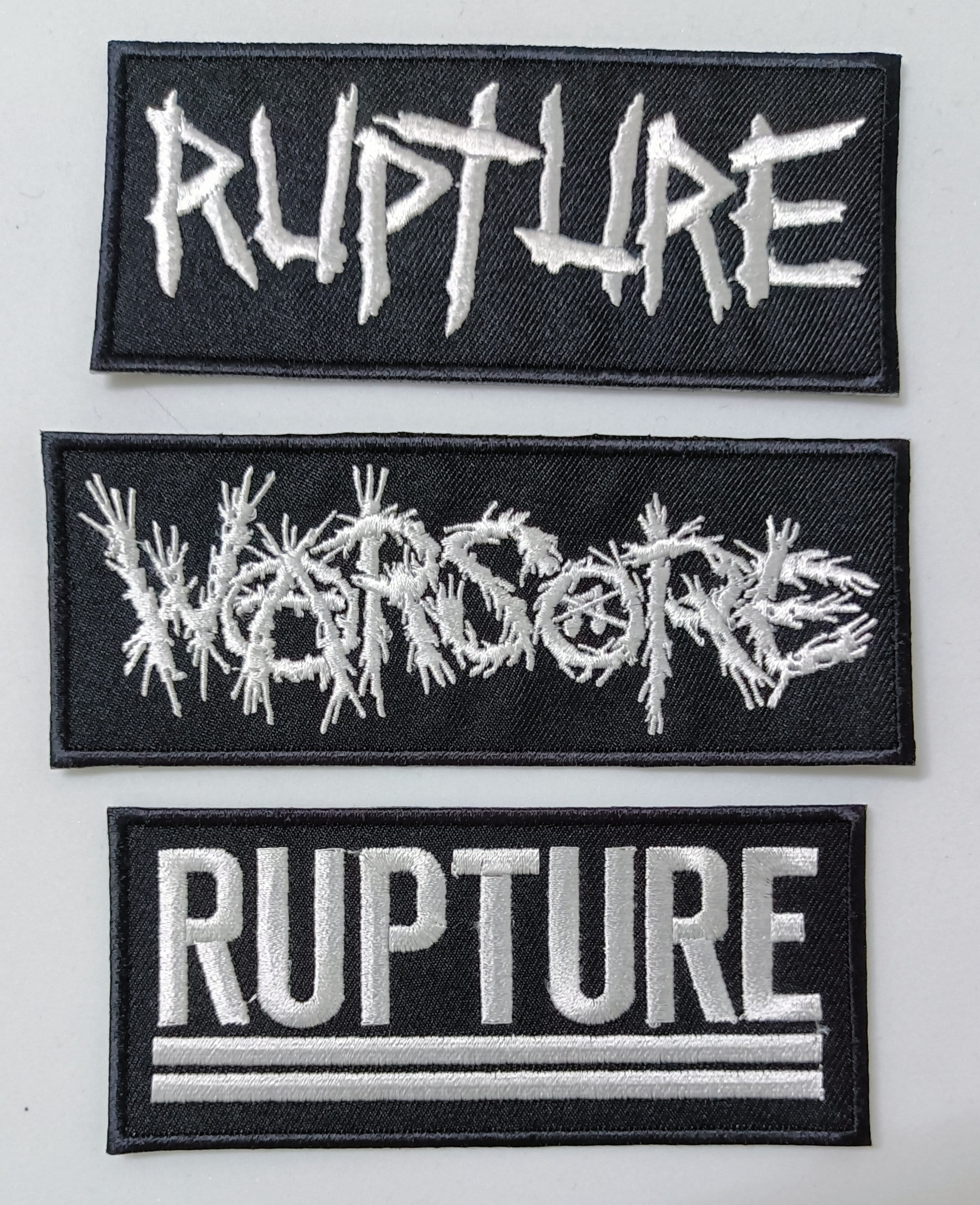 Mincecore Embroidered Patch Warsore - Rupturre - Grindcore - Mincecore - Etsy