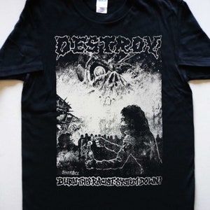 DESTROY - Burn This ... T-shirt code 13 los crudos misery