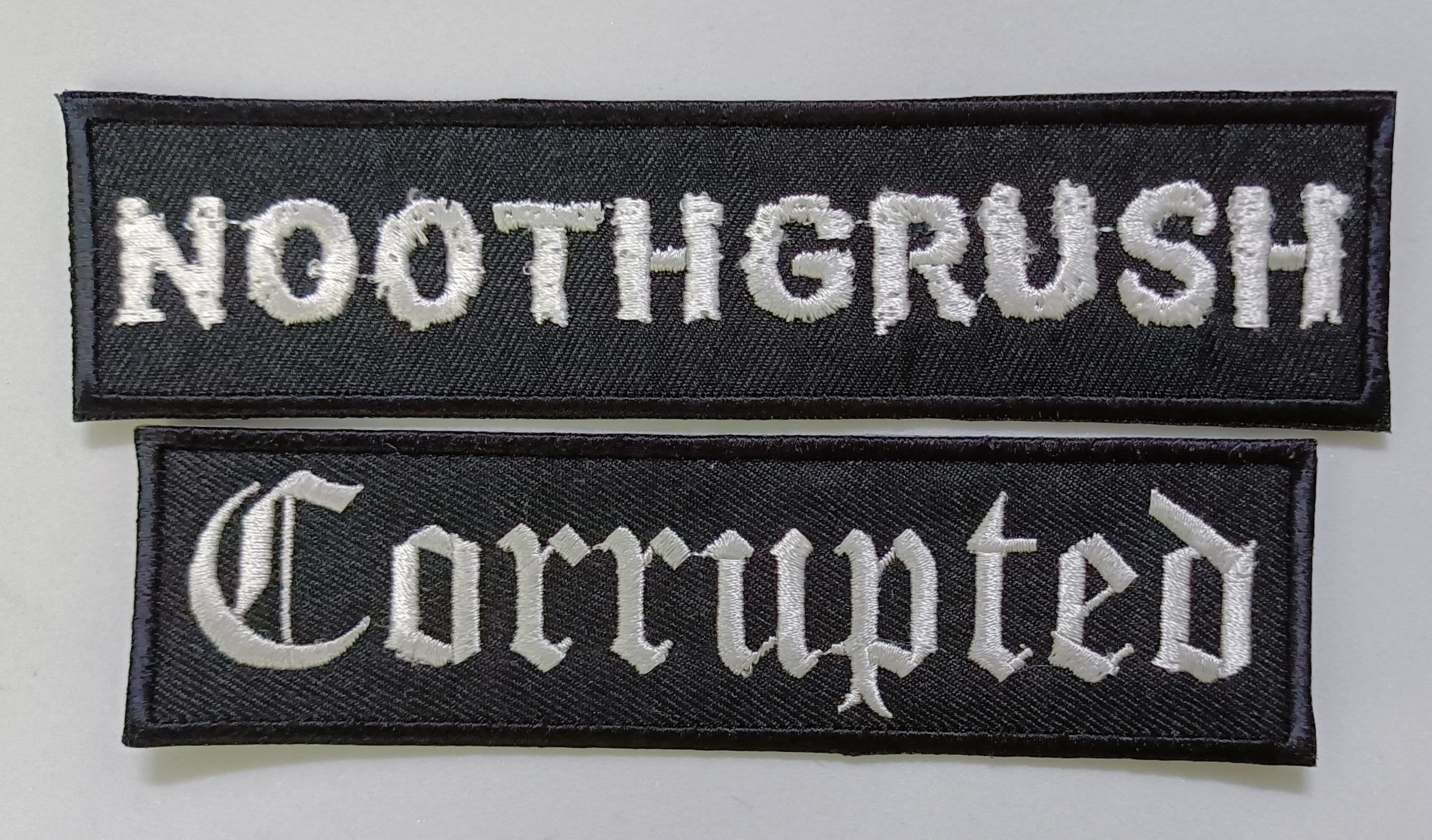 oooDoublet CHAOS EMBROIDERY DISORDER - Embroidered Patch Chaos Uk Order Exploited - Etsy