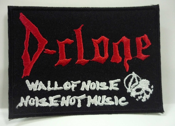 D-CLONE Embroidered Patch Disclose Contrast Attitude Lifelock - Etsy