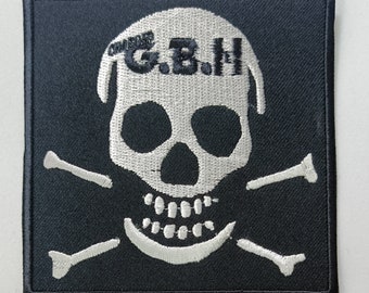 Charged G.B.H. - 刺繍パッチ 3つのオプション - Etsy 日本
