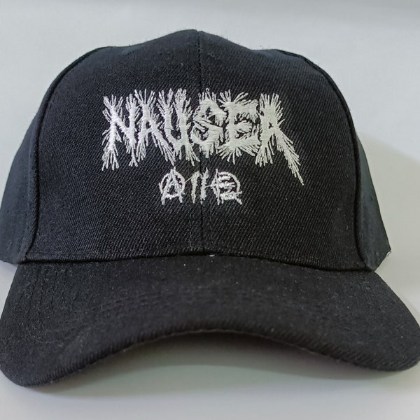 NAUSEA embroidered baseball cap / hat