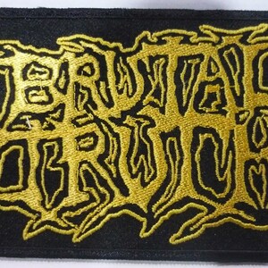 BRUTAL TRUTH broderad lapp S.O.D. napalmdöd S.O.B.