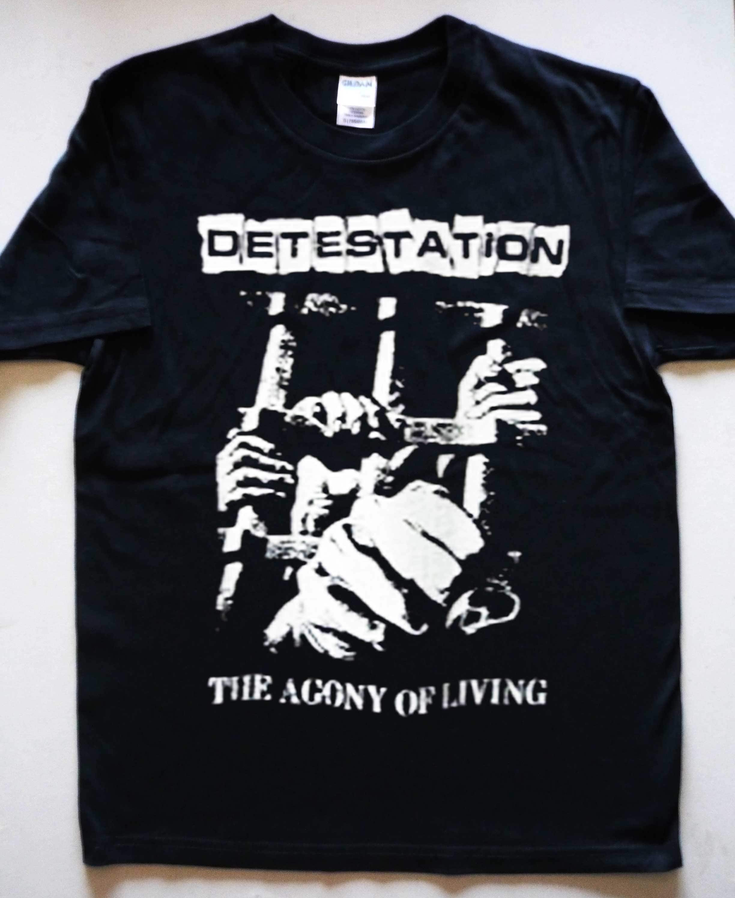 DETESTATION L'agonia della vita T-shirt | Etsy Italia