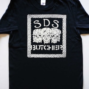 S.D.S. Butcher - T-shirt beeltenis definitieve korst stank metaal ellende societic death