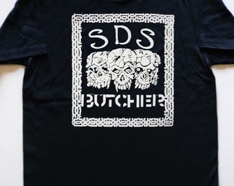 S.D.S. ブッチャー - Tシャツの彫像、最終的な地殻の悪臭、金属