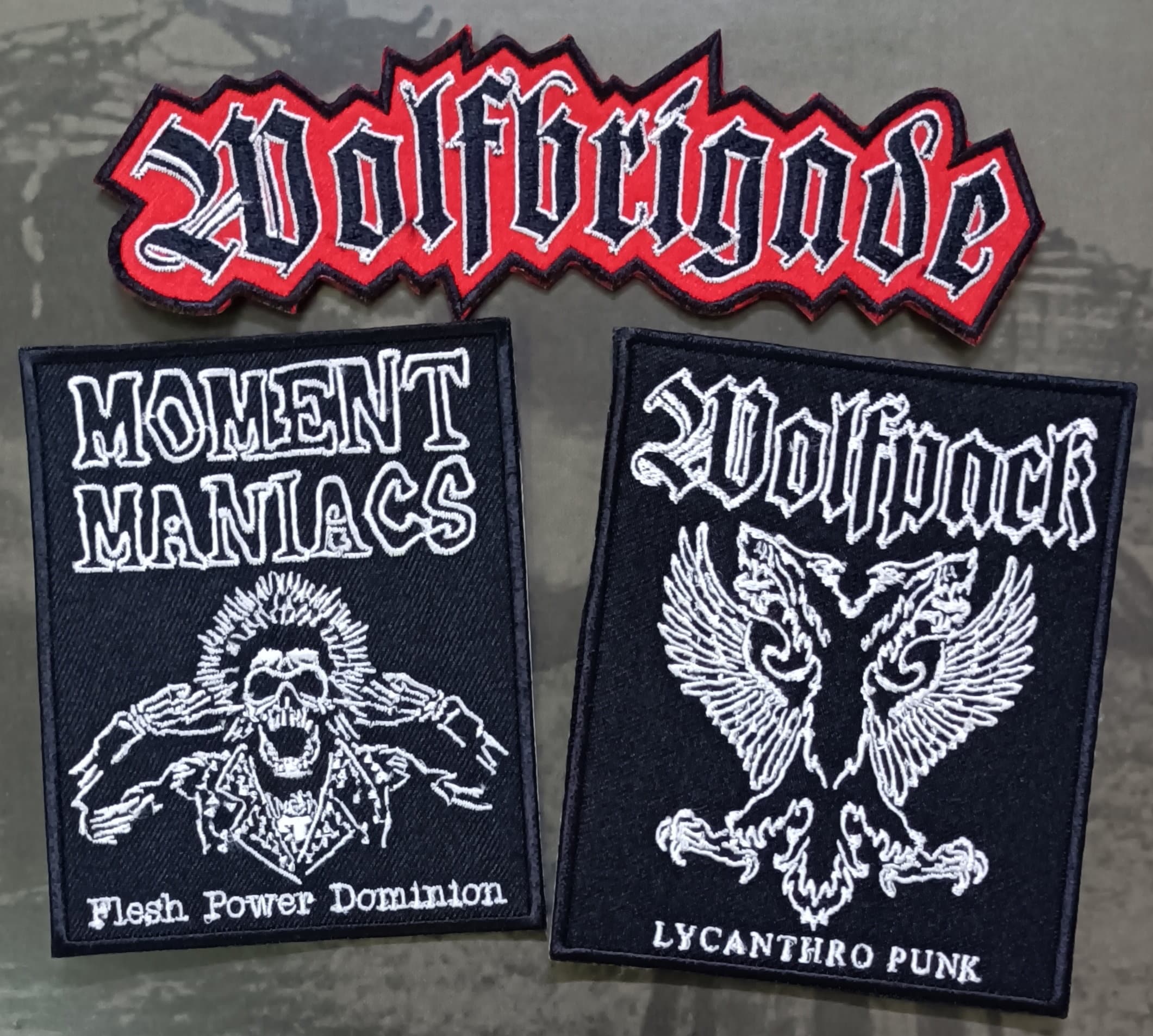 WOLFBRIGADE - 刺繍パッチ 2 オプション Wolfpack Moment