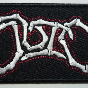 OUTO embroidered patch poison arts gastunk gism lip cream