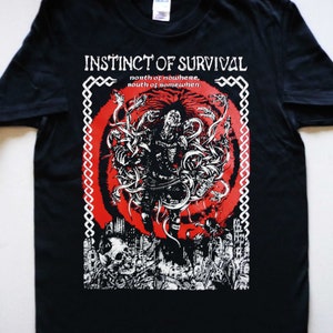 INSTINKT DES ÜBERlebenS - T-Shirt Hellshock Absonderung der Menschheit hakuchi