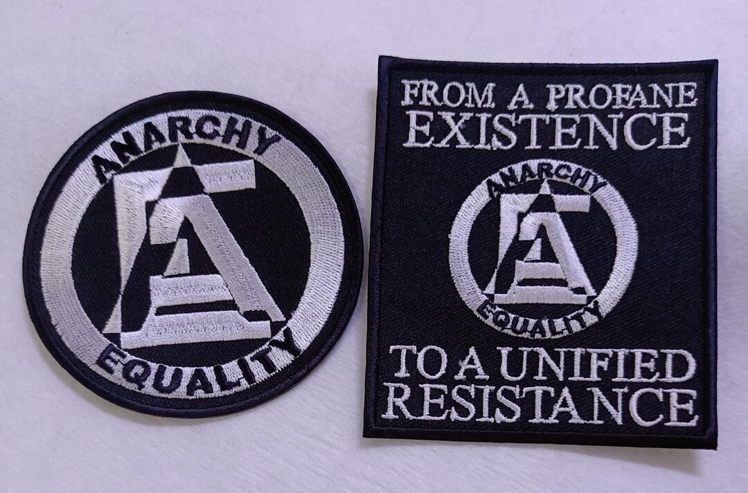 ANARCHY EQUALITY Embroidered Patch Anarcho Punk Crust Conflict Crass Etsy anarchy-equality-embroidered-patch-anarcho-punk-crust-conflict-crass-etsy