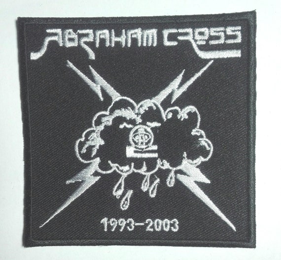 ABRAHAM CROSS 刺繍パッチ ジャパンパンククラスト ジャノセ フラム