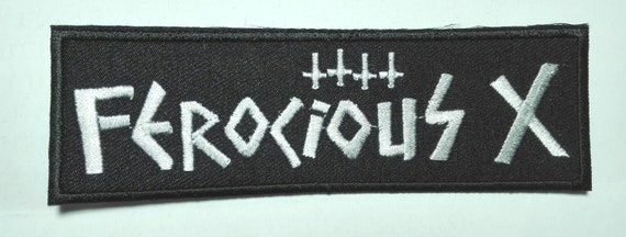 FEROCIOUS X Embroidered Patch Frigora Mob47 Avskum - Etsy