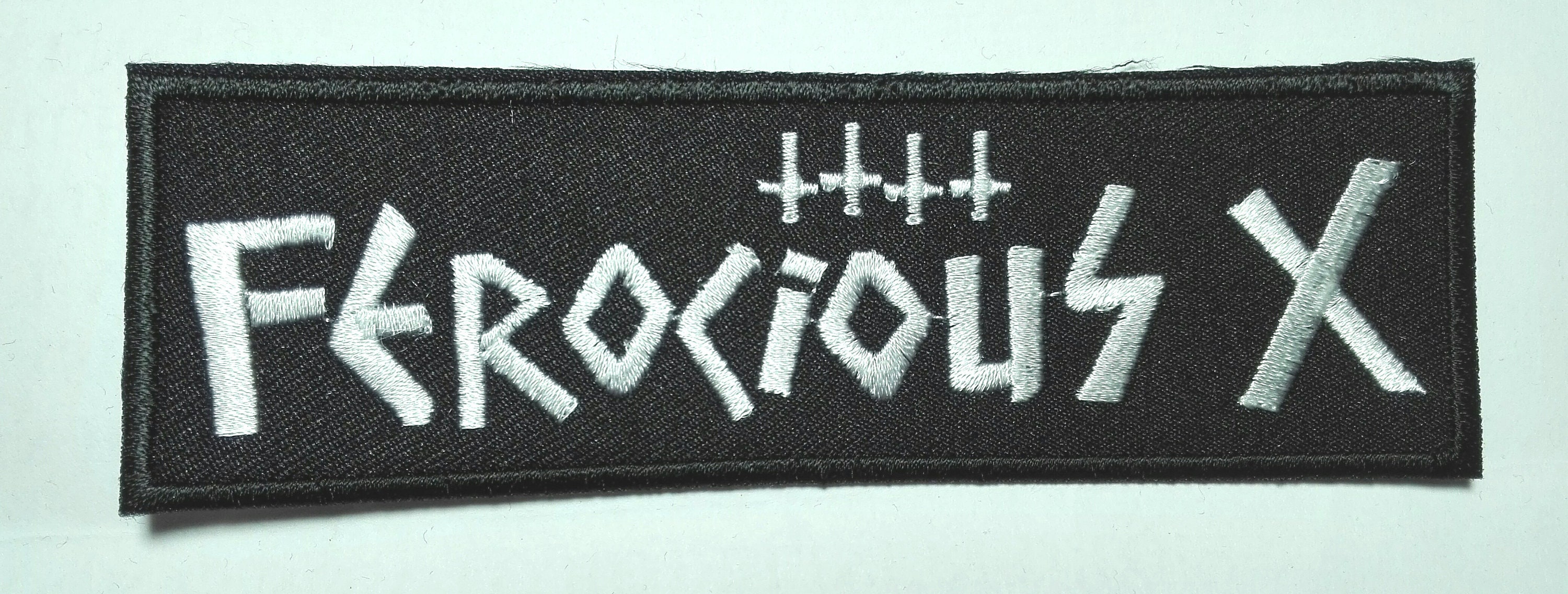 ROCKPATCH FEROCIOUS X Embroidered Patch Frigora Mob47 Avskum - Etsy