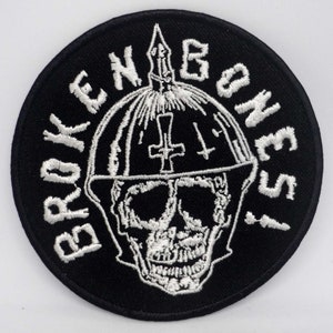Teeth Patch Bone Patch Spine Patch Crust Punk Patches Goth Patches Horror  Occult Cloth Patches Spine Back Patch Tooth Patch 