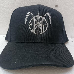EFFIGY embroidered baseball cap zoe amebix axegrinder