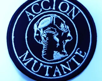 ACCION MUTANTE parche bordado nasum disrupt warsore coldworker Insect Warfare