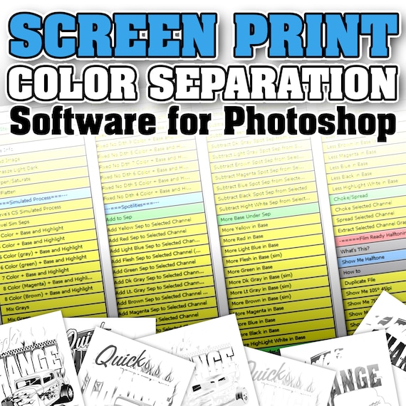 Photoshop color separation software pdf