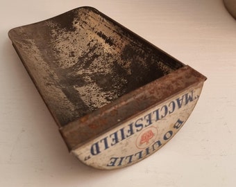 Paletta per cereali in metallo francese vintage – Decorazione per cucina in stile rustico