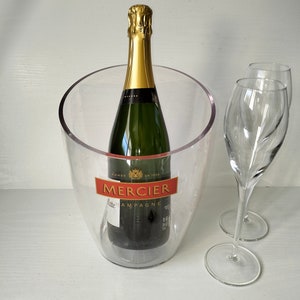 Art Deco Champagne bucket - Vintage Champagne Bucket - Mercier Champagne Ice Bucket - Wine Cooler