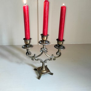 Antique French Candlestick, Antique Candle Holder, Vintage Candlestick