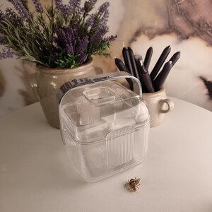 Vintage Guzzini Lucite Ice Bucket – Mid Century Modern Barware
