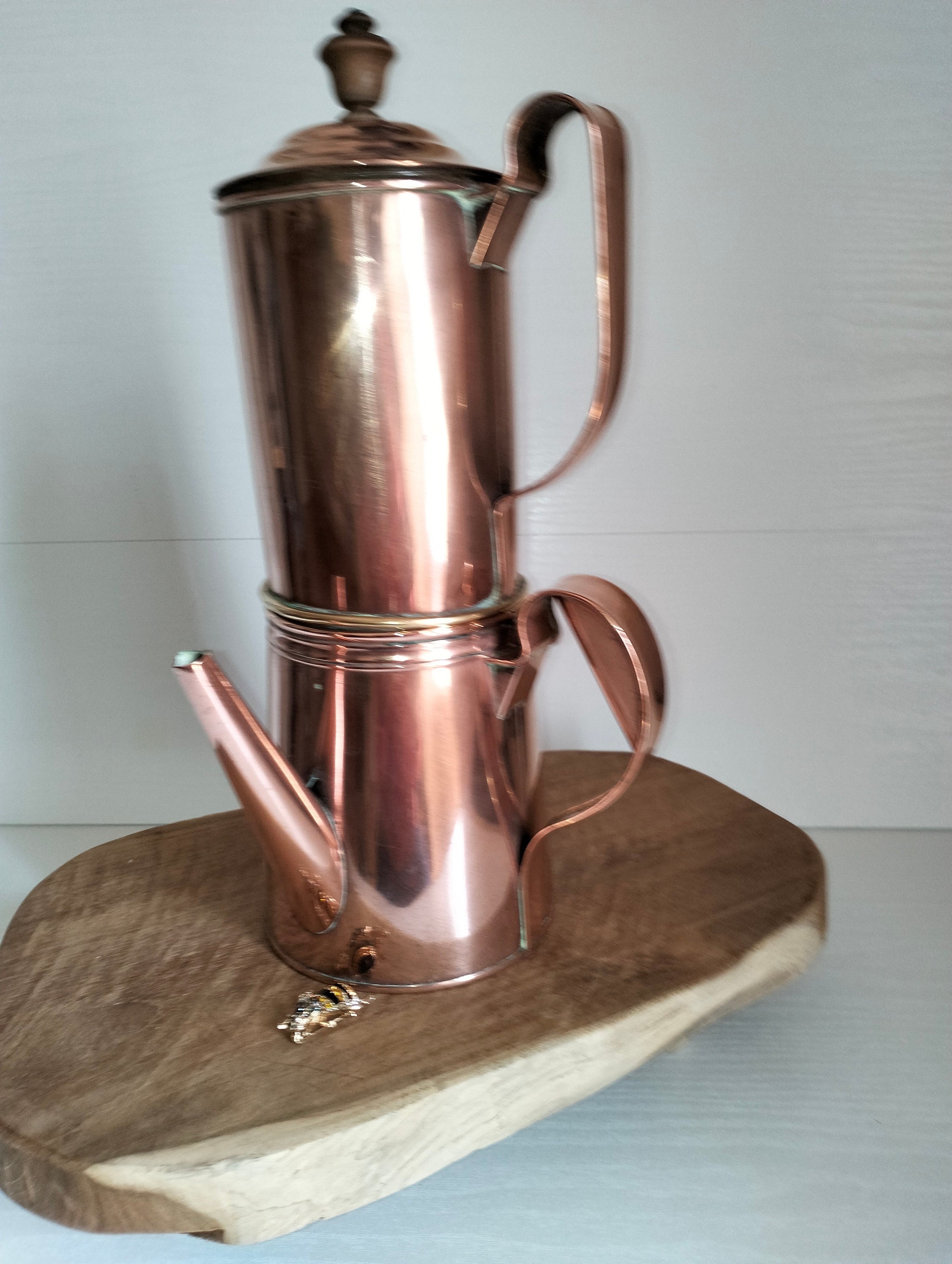 Cafetière En Cuivre