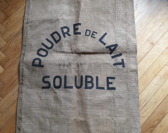Saco de arpillera francés, saco de yute, revestimiento de tapicería, material para manualidades