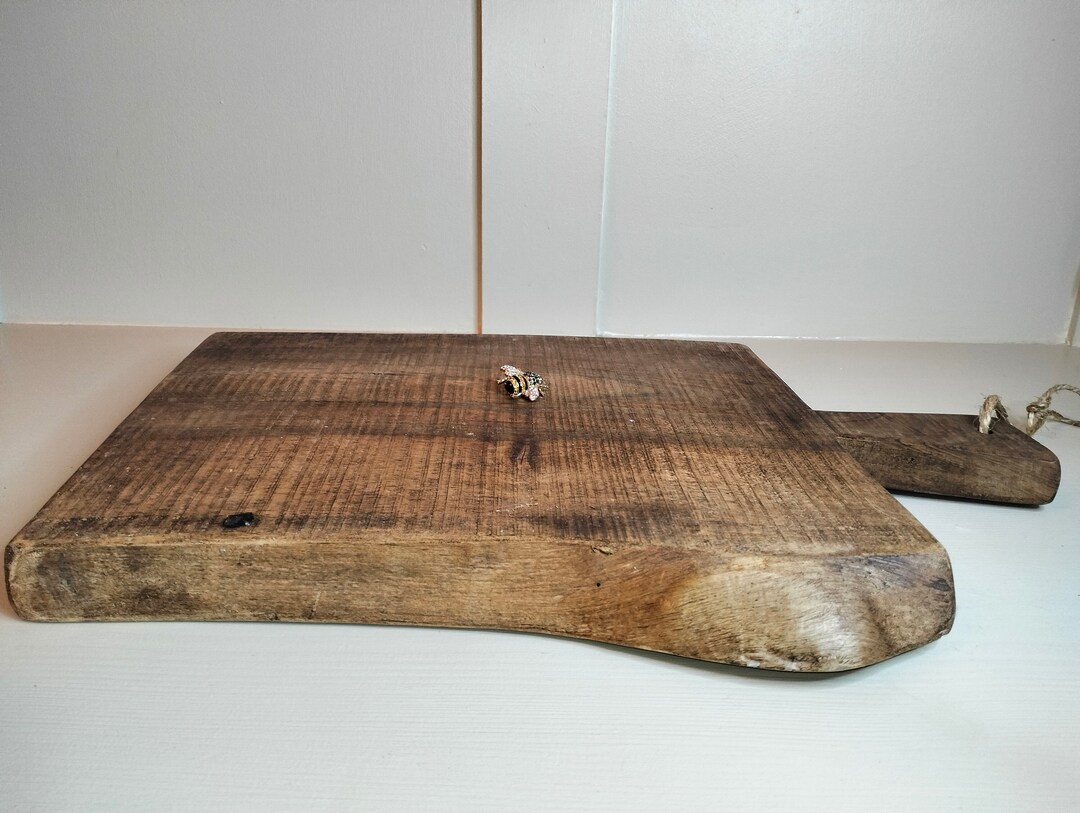 Tabla de pan vintage francesa, tabla de charcutería francesa, tabla de