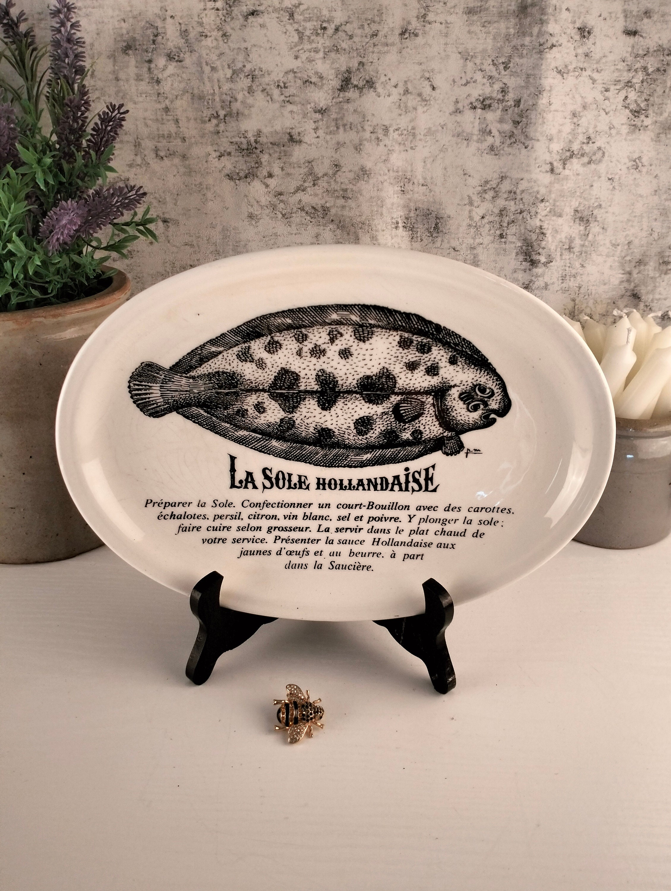 プロヴァンスヴィンテージ フランス製 ジアン フィッシュ