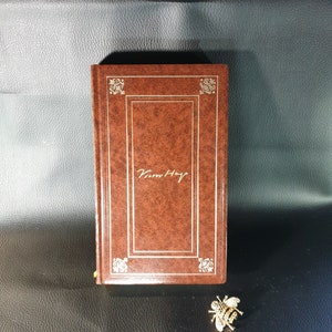 Vintage French Tan Book, French Vintage Book, Decorative Book, Vintage Home Decor, French language literature