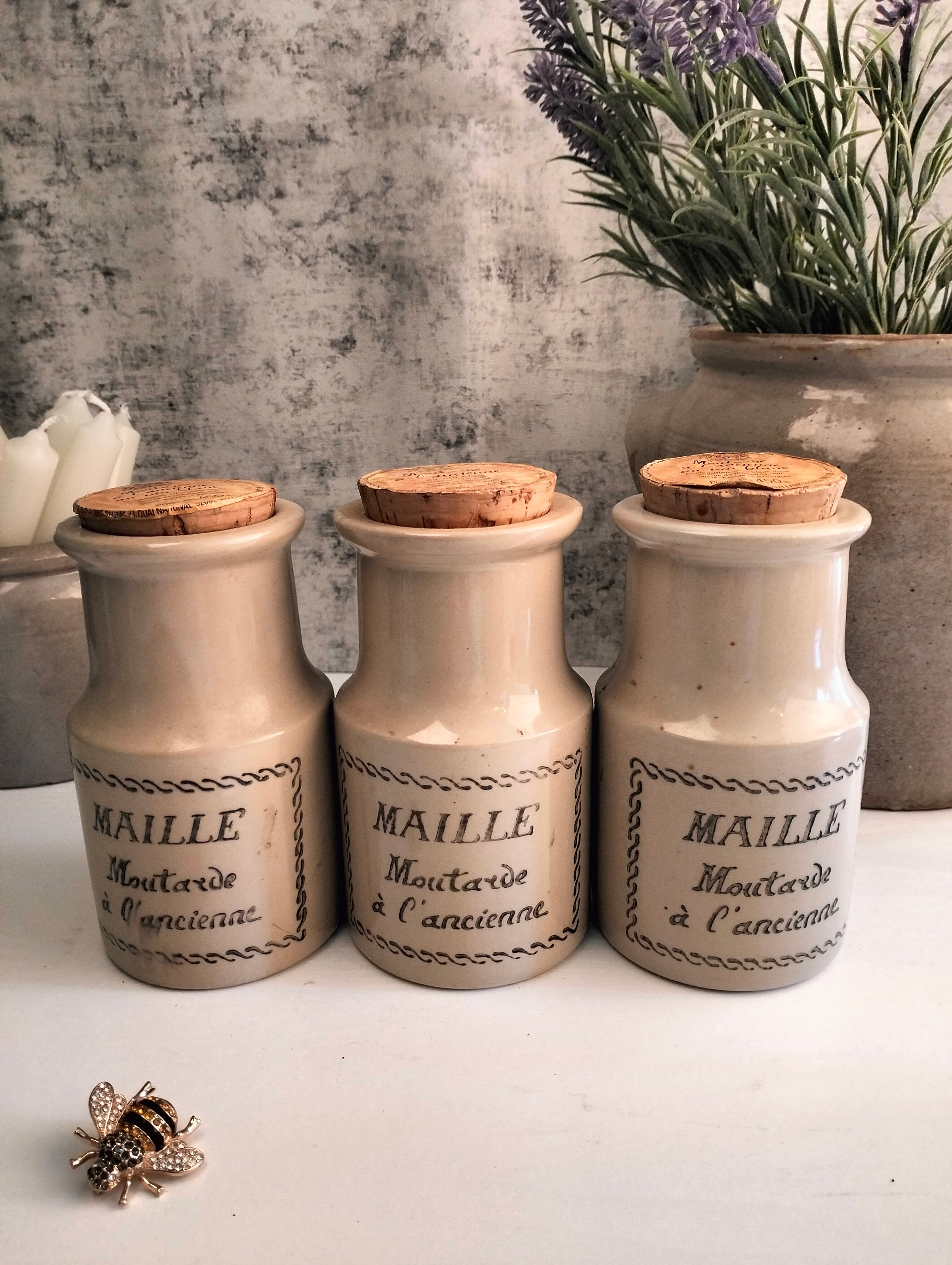 Moutarde De Maille Mustard Pots - Paris/マスタードポッ