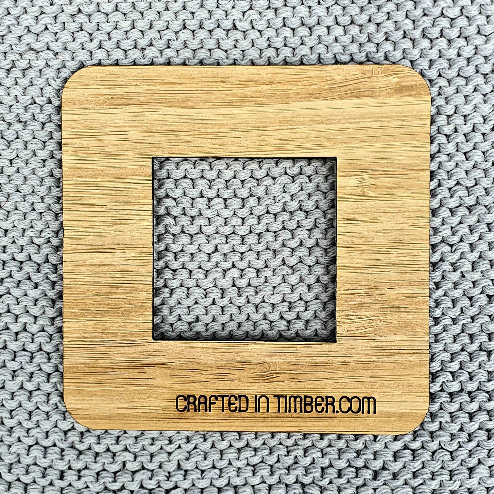 Knitting Crochet Tool Gauge Swatch Ruler Tension Square Medium - Etsy ...