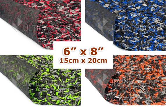 Tissu en fibre de carbone forgé ForgeTEX™ 15 cm x 20 cm 6 po. x 8 po. -   France