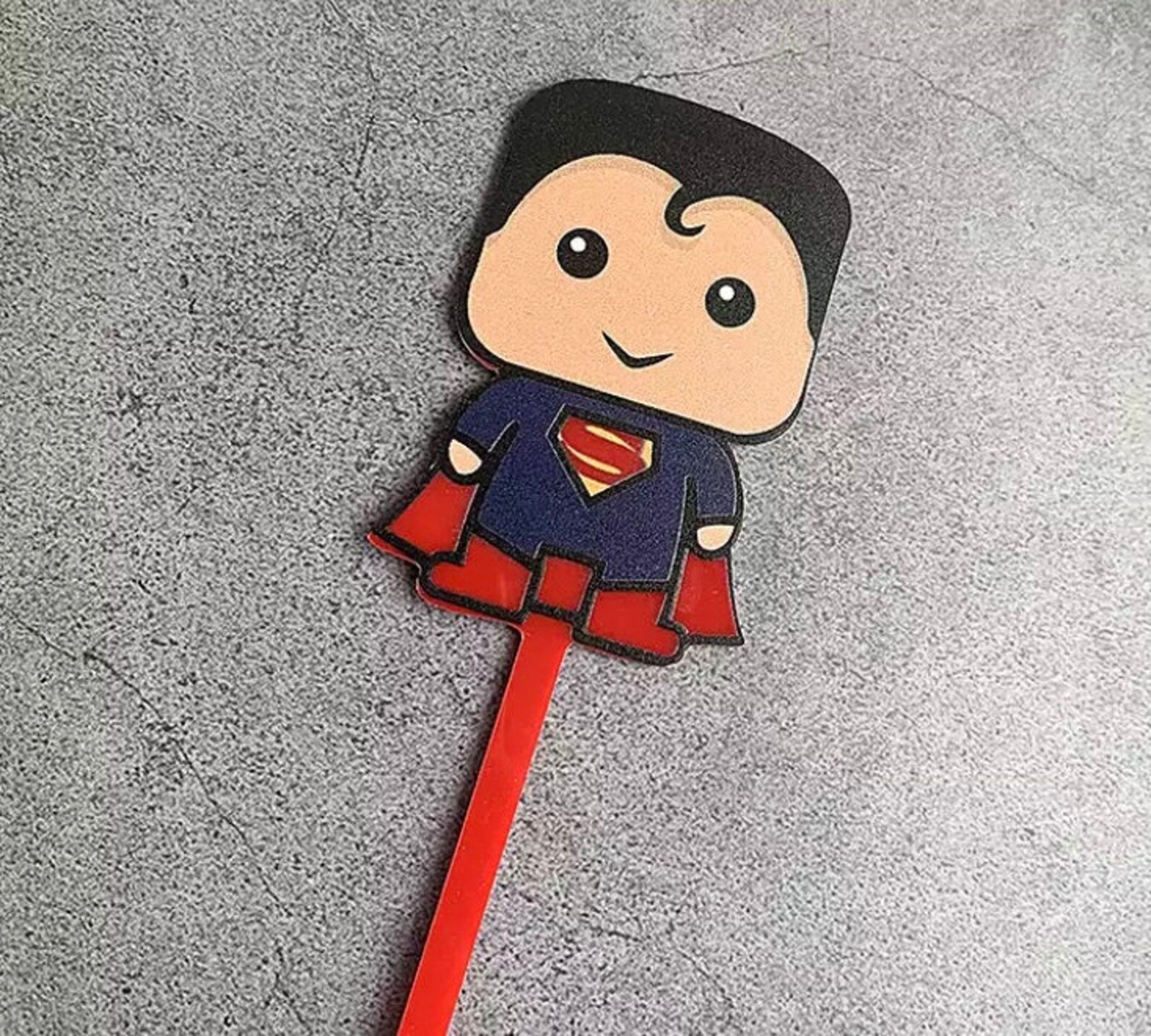 Super Hero Acrylic Cake Toppers Etsy