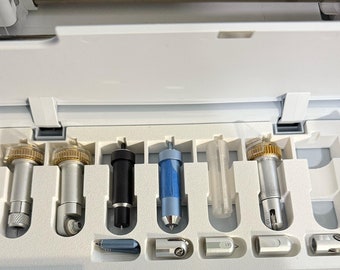 Suporte para lâmina Cricut Maker: bandeja personalizada embutida, PLA impresso em 3D