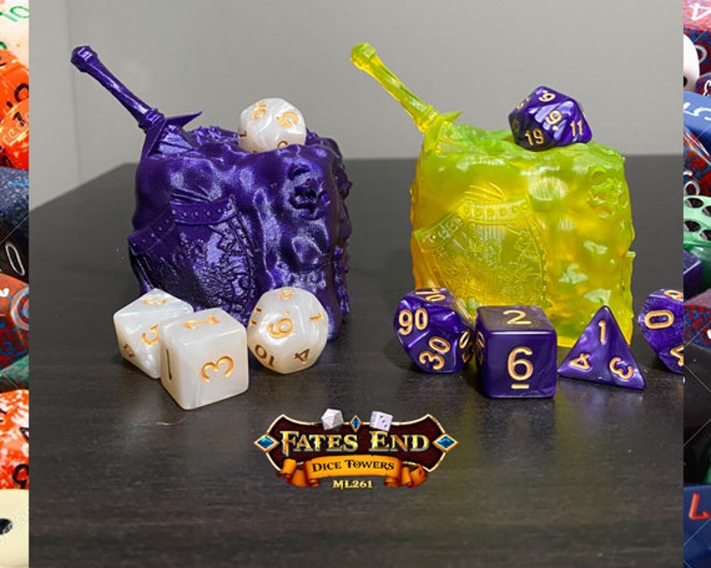 Dice Jail Gelatinous Cube Dungeons and Dragons Dice Jail Fates Etsy