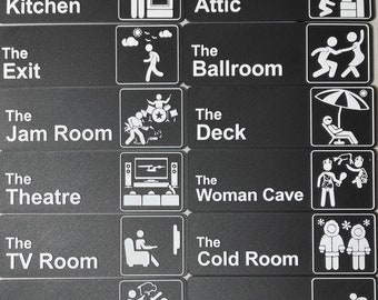 Custom "The Office" Inspired Room Sign: Home & Desk Decor